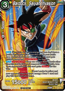 Bardock, Saiyan Invasion (Zenkai Series Tournament Pack Vol.4) (P-509) [Tournament Promotion Cards] 