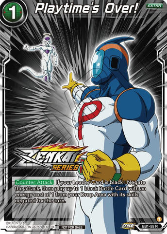 Playtime's Over! (Event Pack 12) (EB1-55) [Tournament Promotion Cards] 