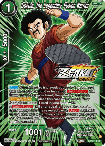 Gokule, the Legendary Fusion Warrior (Event Pack 12) (EX13-14) [Tournament Promotion Cards] 