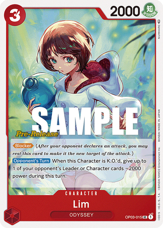 Lim [Pillars of Strength Pre-Release Cards]