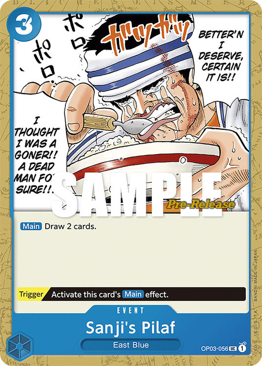 Sanji's Pilaf [Pillars of Strength Pre-Release Cards]