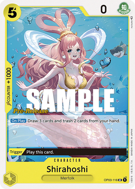 Shirahoshi [Pillars of Strength Pre-Release Cards]