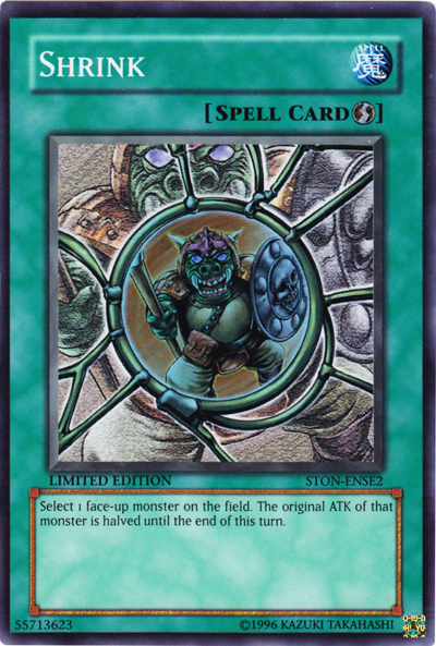 Shrink [STON-ENSE2] Super Rare 