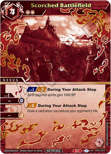 Scorched Battlefield (Finalist Card Set Vol. 2) (ST01-012) [Launch & Event Promos]