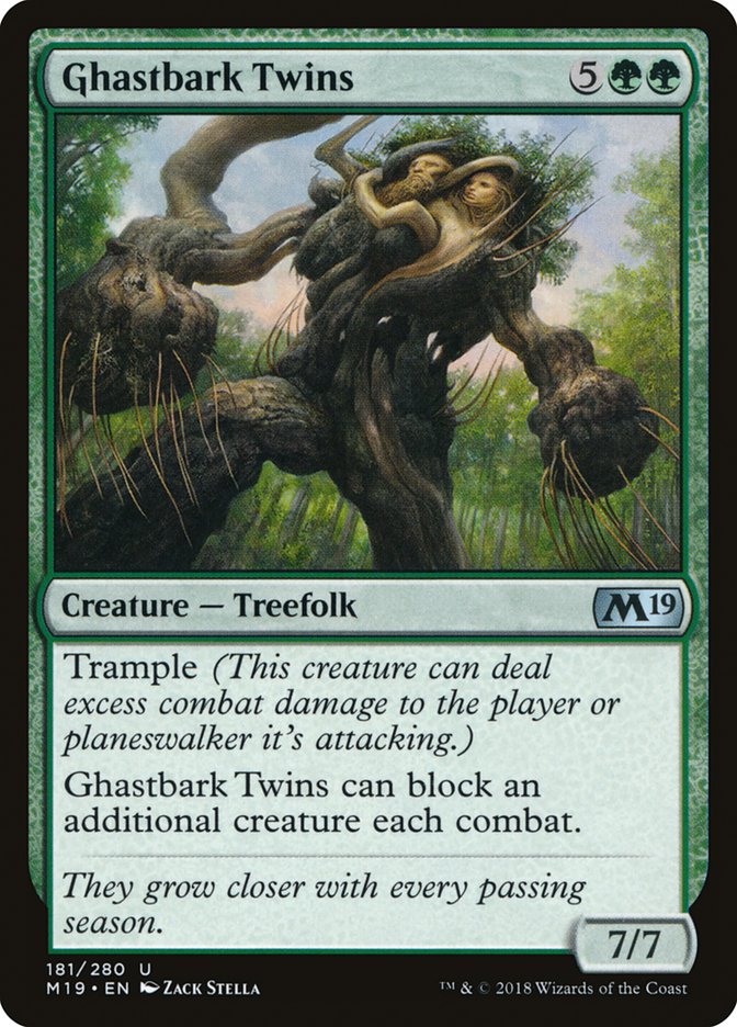 Ghastbark Twins [Core Set 2019] 