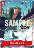 Roronoa Zoro (3-on-3 Cup) [Winner] [One Piece Promotion Cards] 