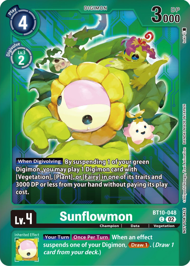 Sunflowmon [BT10-048] (Event Pack 5) [Xros Encounter Promos] 