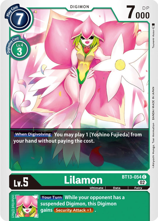 Lilamon [BT13-054] [Versus Royal Knights Booster]