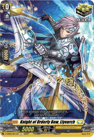Knight of Orderly Bow, Llyvarch (D-SS05/051EN) [D-SS05: Festival Booster 2023] 