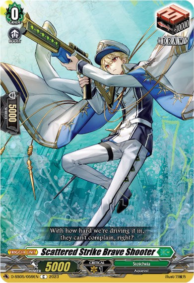 Scattered Strike Brave Shooter (D-SS05/059EN) [D-SS05: Festival Booster 2023] 