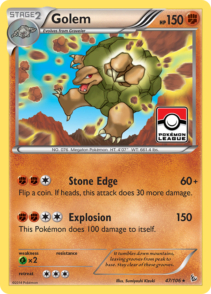 Golem (47/106) [XY: Flashfire] 