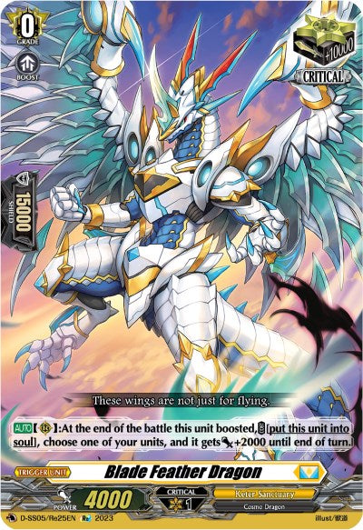 Blade Feather Dragon (D-SS05/Re25EN) [D-SS05: Festival Booster 2023] 