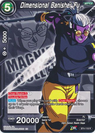 Dimensional Banisher Fu (BT4-118) [Magnificent Collection Forsaken Warrior] 