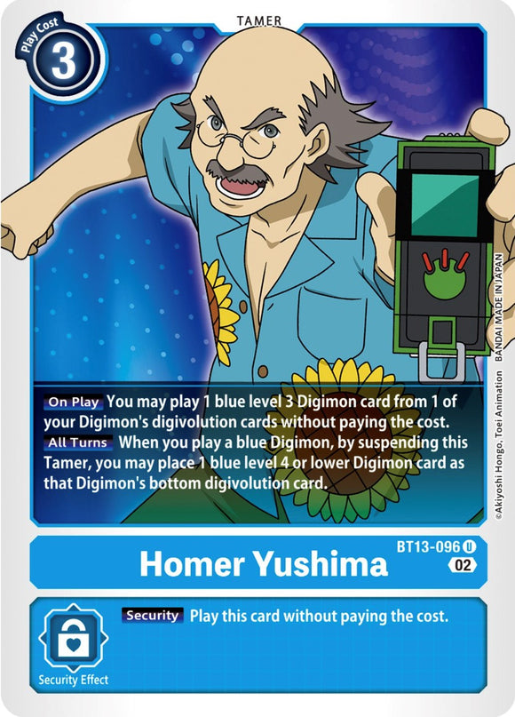 Homer Yushima [BT13-096] [Versus Royal Knights Booster]