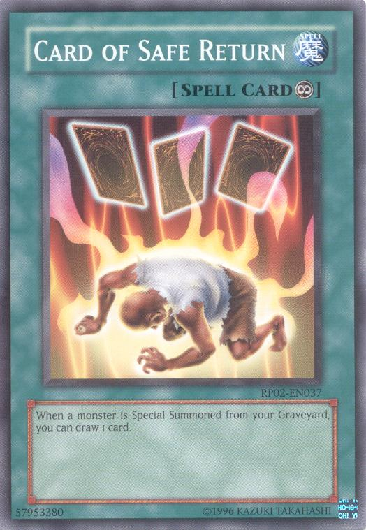 Card of Safe Return [RP02-EN037] Common 