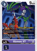 Gizmon: XT [BT13-086] [Versus Royal Knights Booster Pre-Release Cards] 