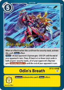 Odin's Breath [BT13-106] [Versus Royal Knights Booster Pre-Release Cards] 