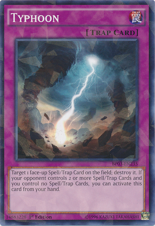 Typhoon [BP03-EN235] Shatterfoil Rare 
