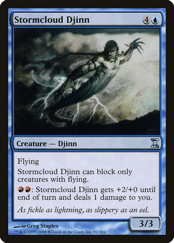 Stormcloud Djinn [Time Spiral] 