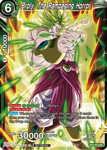 Broly, The Rampaging Horror (Gen Con 2023) (BT1-073) [Promotion Cards] 