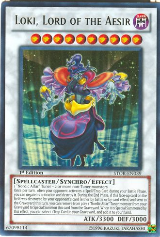 Loki, Lord of the Aesir [STOR-EN039] Ultra Rare 