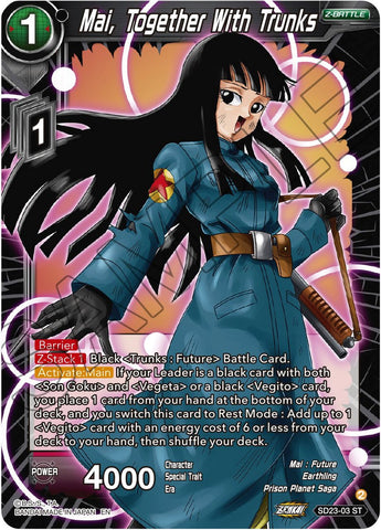 May, Together With Trunks (SD23-03) [Critical Blow] 