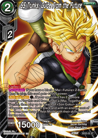 SS Trunks, Guide From the Future (SD23-02) [Critical Blow] 