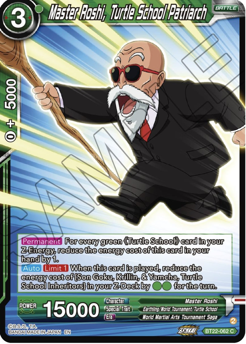 Master Roshi, Turtle school Patriarch (BT22-062) [Critical Blow] 
