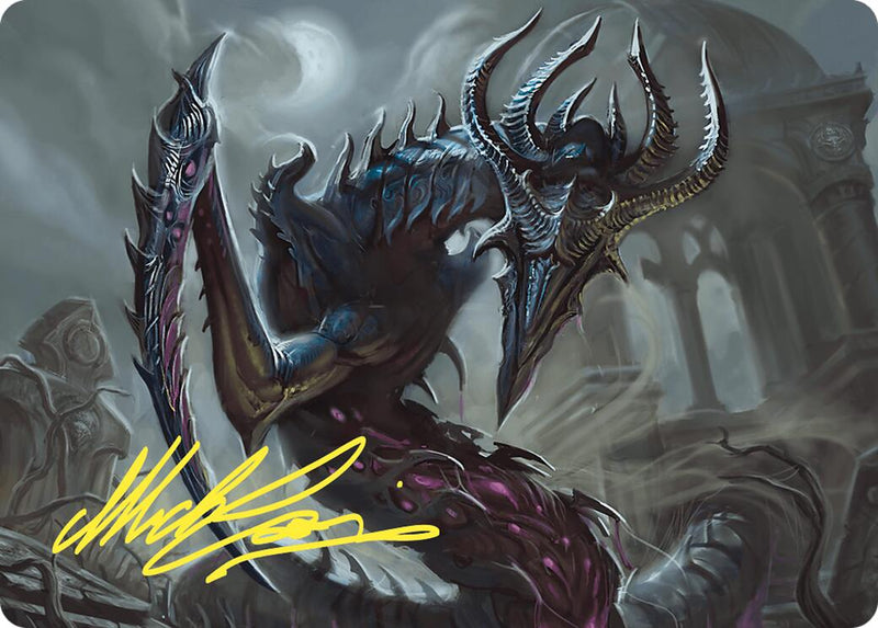 Crypt Sliver Art Card (Gold-Stamped Signature) [Commander Masters Art Series] 