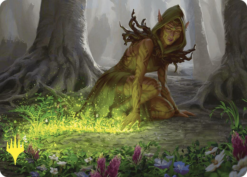 Skyshroud Claim Art Card (Gold-Stamped) [Commander Masters Art Series] 