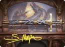 Ancestral Blade Art Card (Gold-Stamped Signature) [Commander Masters Art Series] 