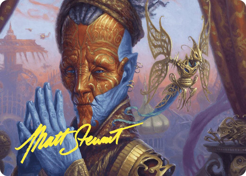 Padeem, Consul of Innovation Art Card (Gold-Stamped Signature) [Commander Masters Art Series] 