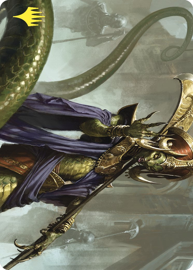 Sidisi, Brood Tyrant Art Card (Gold-Stamped) [Commander Masters Art Series] 