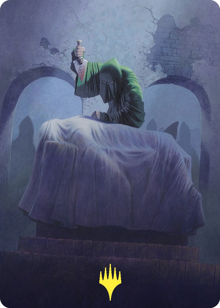 Grave Pact Art Card (2) (Gold-Stamped) [Commander Masters Art Series] 