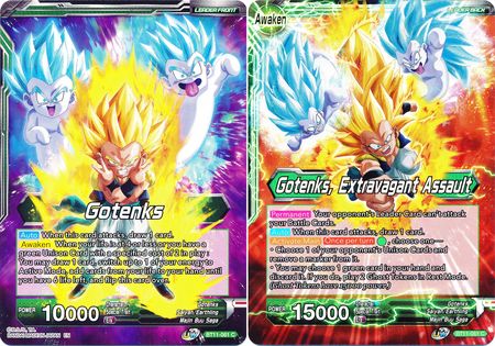 Gotenks // Gotenks, Extravagant Assault (BT11-061) [Vermilion Bloodline] 
