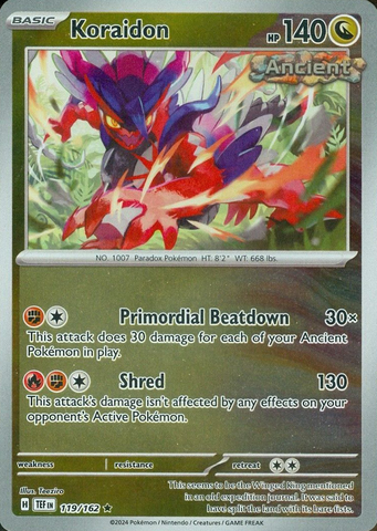 Koraidon (119/162) [Scarlet &amp; Violet: Temporal Forces] 