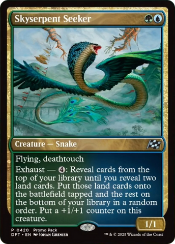 Skyserpent Seeker [Aetherdrift Promos] 