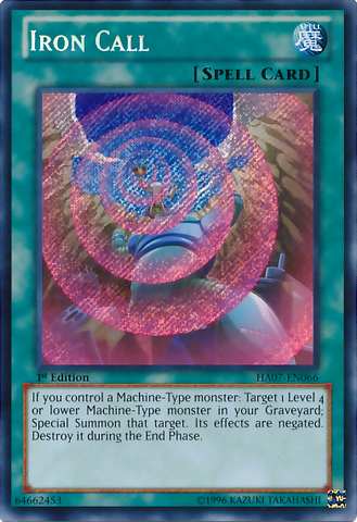 Iron Call [HA07-EN066] Secret Rare 