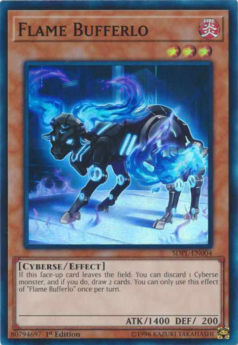 Flame Bufferlo [SDPL-EN004] Super Rare 