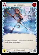 Icy Encounter (Blue) [ELE159] (Tales of Aria) 1st Edition Normal 
