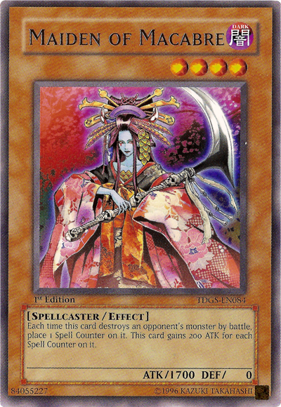Maiden of Macabre [TDGS-EN084] Rare 