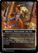 Bounty: Squeakers the Sly // Bounty Rules Double-Sided Token [Outlaws of Thunder Junction Commander Tokens] 