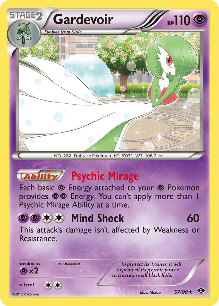 Gardevoir (57/99) [Black &amp; White: Next Destinies] 
