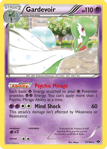 Gardevoir (57/99) [Black &amp; White: Next Destinies] 