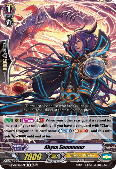 Abyss Summoner (D-PV01/180EN) [D-PV01: History Collection] 