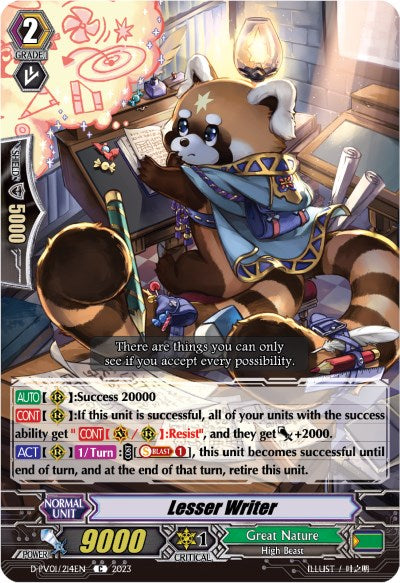 Lesser Writer (D-PV01/214EN) [D-PV01: History Collection] 