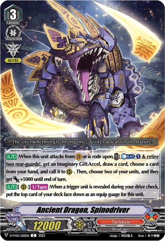 Ancient Dragon, Spinodriver (D-PV01/250EN) [D-PV01: History Collection] 