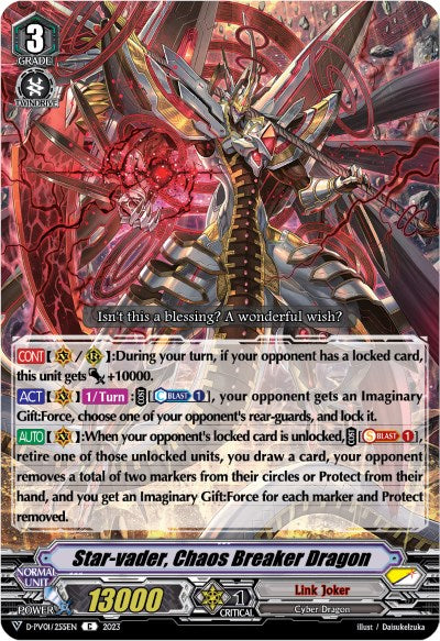 Star-Vader, Chaos Breaker Dragon (D-PV01/255EN) [D-PV01: History Collection] 