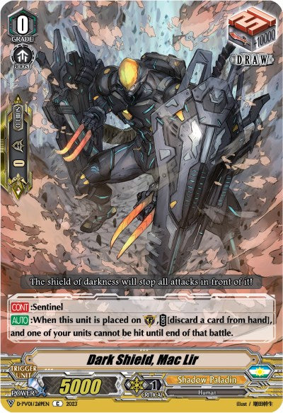 Dark Shield, Mac Lir (D-PV01/269EN) [D-PV01: History Collection] 