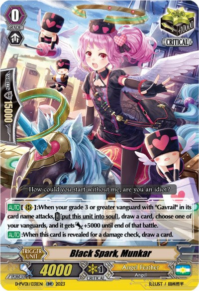 Black Spark, Munkar (D-PV01/031EN) [D-PV01: History Collection] 